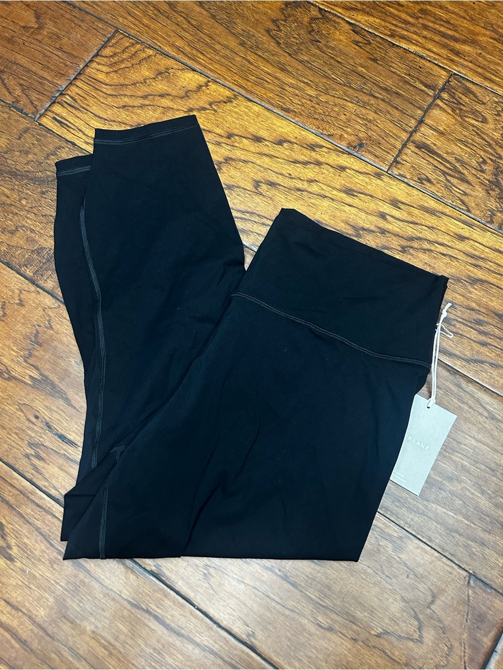 Everlane Performance Ankle Black Leggings - Core Stretch Bottoms